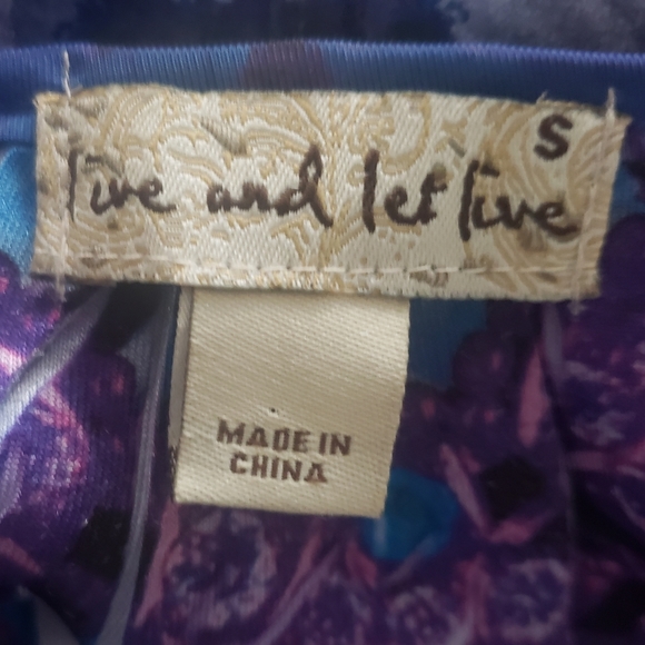 Live & let live top - Picture 4 of 6